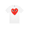 Comme des Garcons Large Double Heart T-Shirt